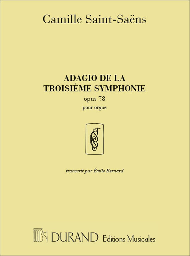 Symphonie N 3 Adagio Orgue